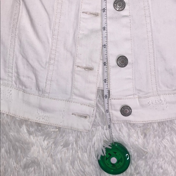White jean vest NWT - Picture 5 of 5